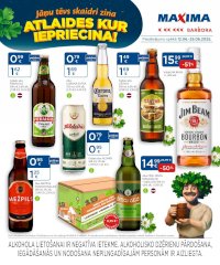 Buklets - MAXIMA - Dzērienu katalogs (12.06.2024 - 25.06.2025)
