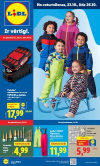 Buklets - LIDL - Nepārtikas preču piedāvājums (20.10.2025 - 26.10.2025)