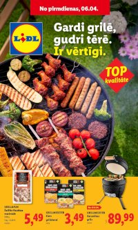 Buklets - LIDL - Grila katalogs (06.04.2026 - 12.04.2026)