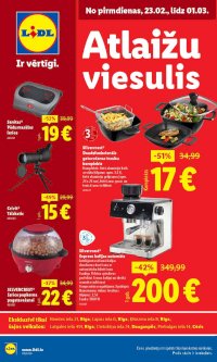 Buklets - LIDL - Atlaižu viesulis (23.02.2026 - 01.03.2026)