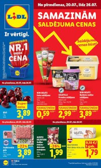 Buklets - LIDL - Aktuālais akciju buklets (20.07.2026 - 26.07.2026)