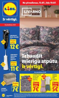 Buklets - LIDL - Nepārtikas preču piedāvājums (13.07.2026 - 19.07.2026)