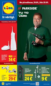 Buklets - LIDL - Nepārtikas preču piedāvājums (19.01.2026 - 25.01.2026)