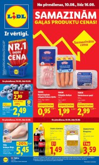 Buklets - LIDL - Aktuālais akciju buklets (10.08.2026 - 16.08.2026)