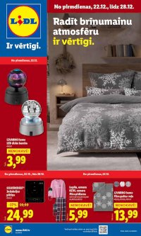 Buklets - LIDL - Nepārtikas preču piedāvājums (22.12.2025 - 28.12.2025)