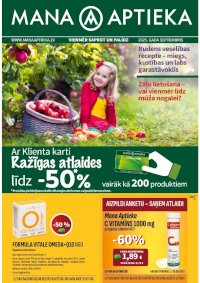 Buklets - MANA APTIEKA (01.09.2025 - 30.09.2025)