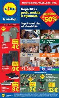 Buklets - LIDL - Nepārtikas preču piedāvājums (08.06.2026 - 14.06.2026)