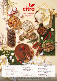 Buklets - CITRO - Lieldienu katalogu (26.03.2026 - 08.04.2026)