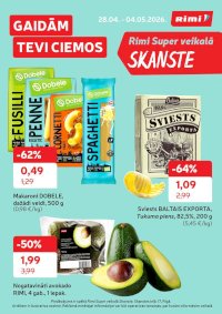Buklets - RIMI - Super Skanste (28.04.2026 - 04.05.2026)