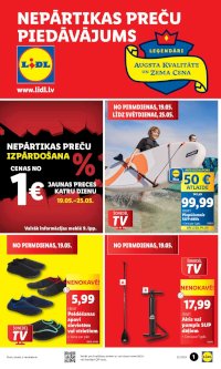 Buklets - LIDL - Nepārtikas preču piedāvājums (19.05.2025 - 25.05.2025)