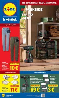 Buklets - LIDL - Nepārtikas preču piedāvājums (26.01.2026 - 01.02.2026)