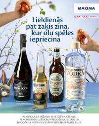 Buklets - MAXIMA - Dzērienu katalogs