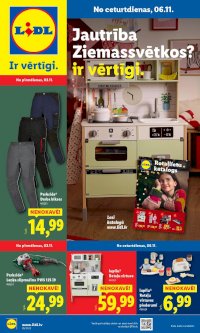Buklets - LIDL - Nepārtikas preču piedāvājums (03.11.2025 - 09.11.2025)