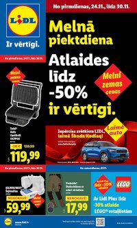 Buklets - LIDL - Nepārtikas preču piedāvājums (24.11.2025 - 30.11.2025)
