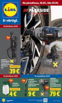 Buklets - LIDL - Nepārtikas preču piedāvājums (16.03.2026 - 22.03.2026)