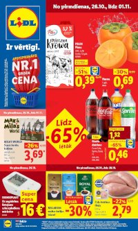 Buklets - Aktuālais akciju buklets (2026-10-26 - 2026-11-01)