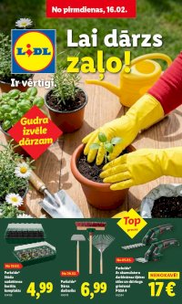 Buklets - LIDL - Lai dārzs zaļo! (16.02.2026 - )