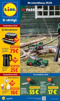 Buklets - LIDL - Nepārtikas preču piedāvājums (02.03.2026 - 08.03.2026)