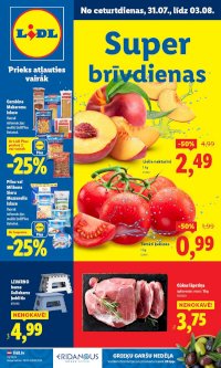 Buklets - LIDL (31.07.2025 - 03.08.2025)