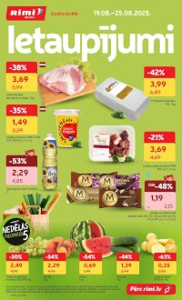 Buklets - RIMI - Mini (19.08.2025 - 25.08.2025)