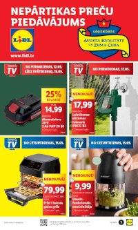 Buklets - LIDL - Nepārtikas preču piedāvājums (12.05.2025 - 18.05.2025)
