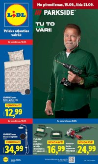 Buklets - LIDL - Nepārtikas preču piedāvājums (15.09.2025 - 21.09.2025)