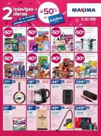 Buklets - MAXIMA - 2 izdevīgas dienas (12.06.2026 - 13.06.2026)