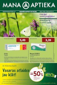 Buklets - MANA APTIEKA (01.06.2026 - 31.07.2026)