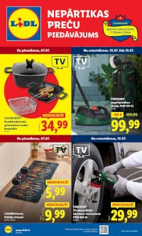 Buklets - LIDL - Nepārtikas preču piedāvājums (07.07.2025 - 13.07.2025)