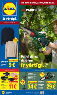 Buklets - LIDL - Nepārtikas preču piedāvājums (23.03.2026 - 29.03.2026)