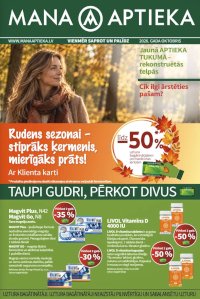 Buklets - MANA APTIEKA (01.10.2026 - 31.10.2026)