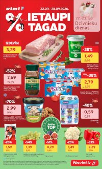 Buklets - RIMI (22.09.2026 - 28.09.2026)