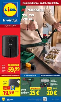 Buklets - LIDL - Nepārtikas preču piedāvājums (02.02.2026 - 08.02.2026)