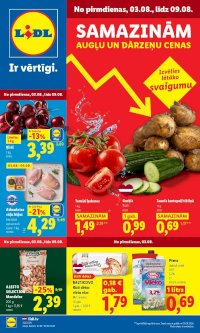 Buklets - LIDL - Aktuālais akciju buklets (03.08.2026 - 09.08.2026)