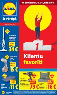 Buklets - LIDL - Nepārtikas preču piedāvājums (15.06.2026 - 21.06.2026)