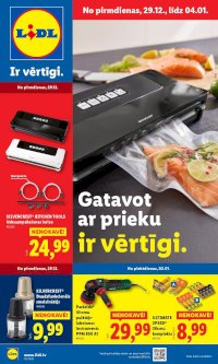 Buklets - LIDL - Nepārtikas preču piedāvājums (29.12.2025 - 04.01.2026)