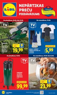 Buklets - LIDL - Nepārtikas preču piedāvājums (16.06.2025 - 22.06.2025)