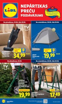 Buklets - LIDL - Nepārtikas preču piedāvājums (23.06.2025 - 29.06.2025)