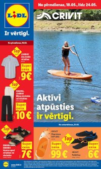 Buklets - LIDL - Nepārtikas preču piedāvājums (18.05.2026 - 24.05.2026)
