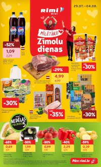 Buklets - RIMI - Mini (29.07.2025 - 04.08.2025)