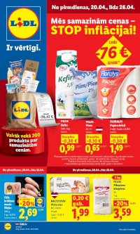 Buklets - LIDL - Aktuālais akciju buklets (20.04.2026 - 26.04.2026)