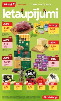 Buklets - RIMI - Mini (24.02.2026 - 02.03.2026)