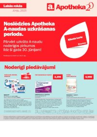 Buklets - APOTHEKA (01.06.2025 - 30.06.2025)