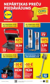 Buklets - LIDL - Nepārtikas preču piedāvājums (09.09.2024 - 15.09.2024)