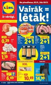 Buklets - LIDL (03.11.2025 - 09.11.2025)
