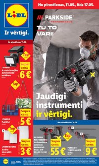 Buklets - LIDL - Nepārtikas preču piedāvājums (11.05.2026 - 17.05.2026)