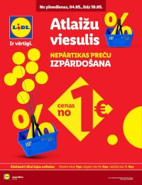 Buklets - LIDL - Atlaižu viesulis (04.05.2026 - 10.05.2026)