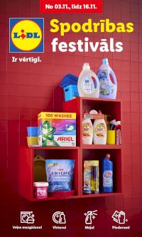 Buklets - LIDL - Spodrības festivāls (03.11.2025 - 16.11.2025)