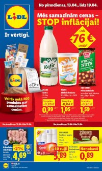 Buklets - LIDL - Aktuālais akciju buklets (13.04.2026 - 19.04.2026)