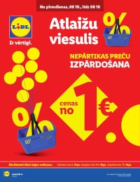 Buklets - LIDL - Atlaižu viesulis (10.08.2026 - 16.08.2026)